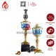 Đèn Dầu Thờ Bát Tràng Cỡ Lớn Vẽ Hoa Sen 230211
