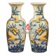 Lộc Bình Men Rạn Đắp Nổi Long Cuốn Thủy 236639