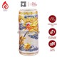 Ống Đựng Nhang Bằng Sứ Men Rạn Dát Vàng Long Cuốn Thủy 231097