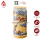 Ống Đựng Nhang Bằng Sứ Men Vàng Hoàng Tộc Đắp Nổi Long Cuốn Thủy 231093