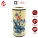 Ống Đựng Nhang Bát Tràng Men Rạn Vẽ Sen 231089
