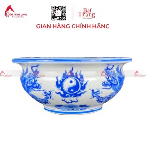 Bát Hương Quả Lựu Men Lam 160723