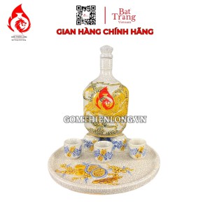 Nậm Rượu Thờ Men Rạn Mã Đáo Thành Công 240111